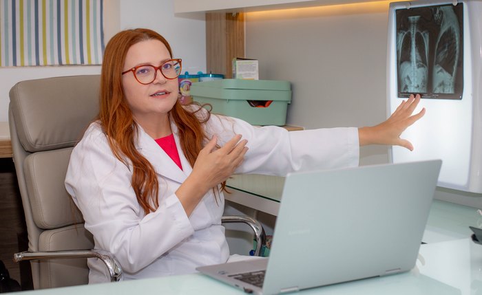 A especialista em pneumologia pediátrica Rita Silva