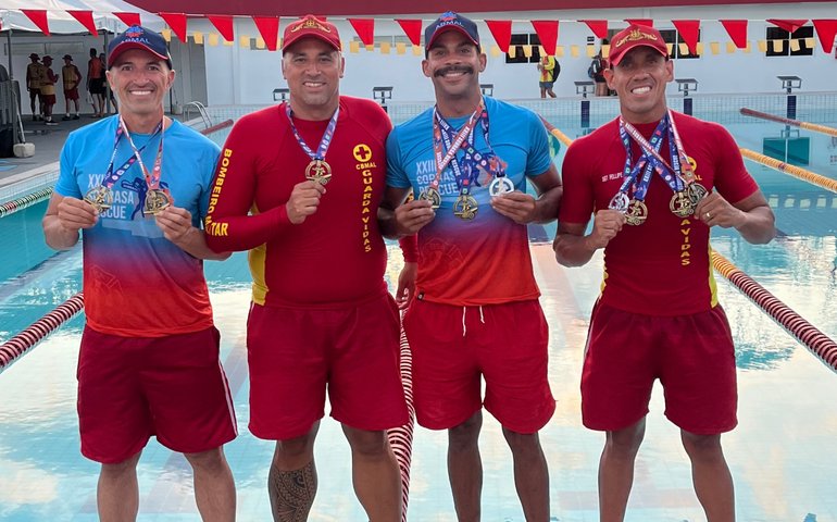 Guarda-vidas do CBMAL são destaque no Campeonato e Simpósio Brasileiro de Salvamento Aquático na Paraíba