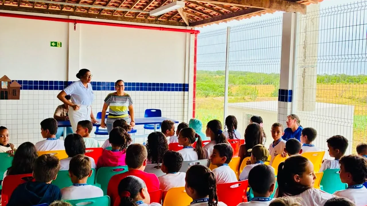 Programa Saúde na Escola aproxima saúde e educação em Pão de Açúcar com ações voltadas aos estudantes da rede municipal