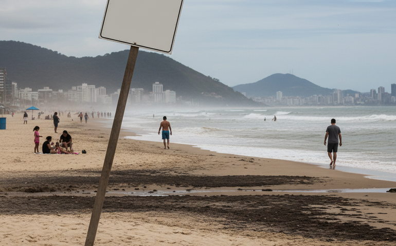 Litoral de São Paulo tem 13 praias impróprias para banho; confira a lista