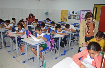 Alunos do Novo Mais Educação fazem teste de diagnóstico