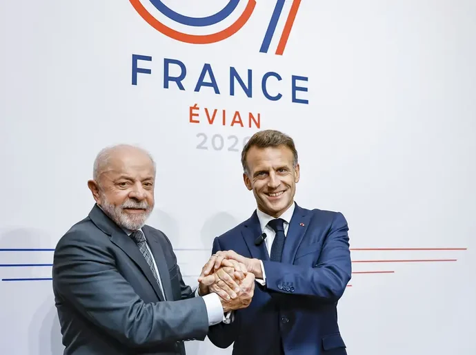 Lula tem encontros com presidentes da França e da Suíça