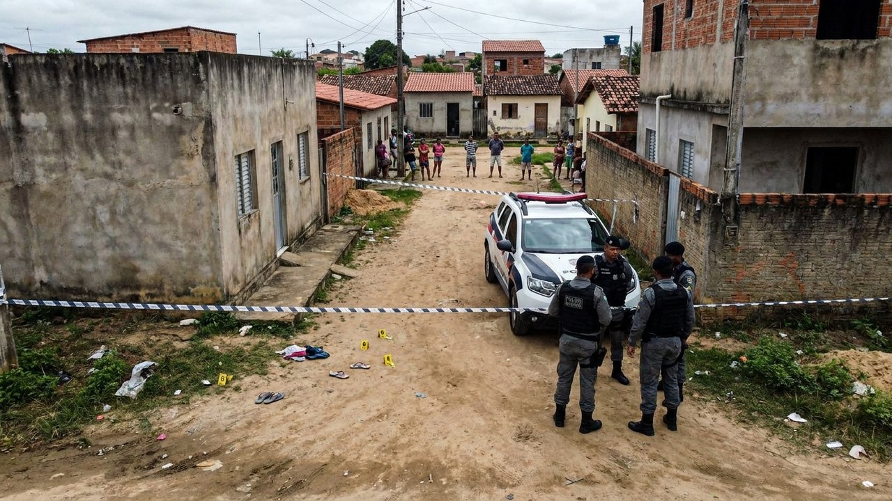Homem é morto a tiros em frente a vila no bairro Manoel Teles, em Arapiraca