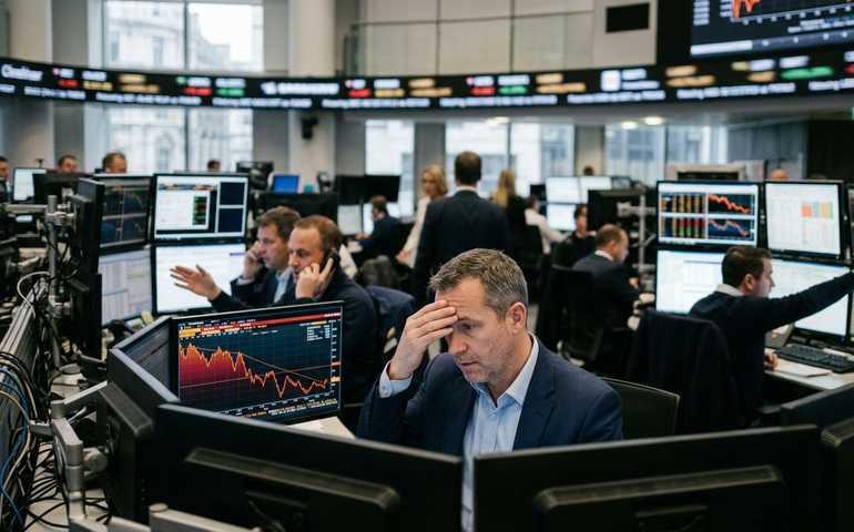 Bolsas europeias recuam diante de incertezas e volatilidade do petróleo