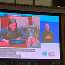Diretora da Casa do Autista de Maceió apresenta experiências brasileiras em conferência da ONU em Nova York