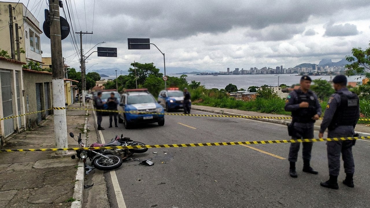 ‘Ele tentou matar mesmo. Não foi sem querer’, diz pai de motociclista baleado na cabeça por PM em Niterói