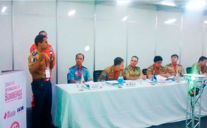 Corpo de Bombeiros de AL registrou maior número de trabalhos científicos em Goiás