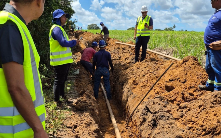 SAAE Penedo amplia extensão de rede no povoado Cerquinha das Laranjas