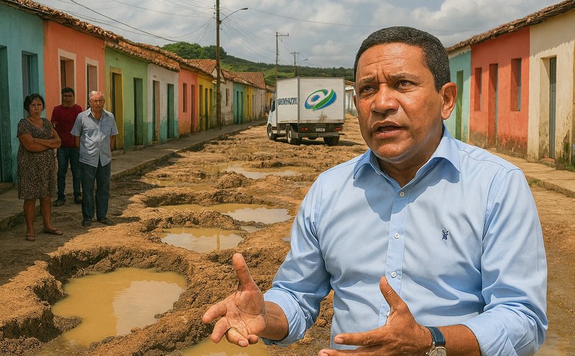 Obra polêmica tem continuidade: Contrato de R$106 milhões assinado por Júlio Cezar deixa a cidade no caos e revolta a população
