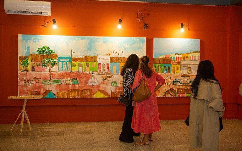 Exposição ‘Entre o Mar e o Sertão, tem o Mangue’ pode ser visitada até 30 de agosto no Teatro Deodoro