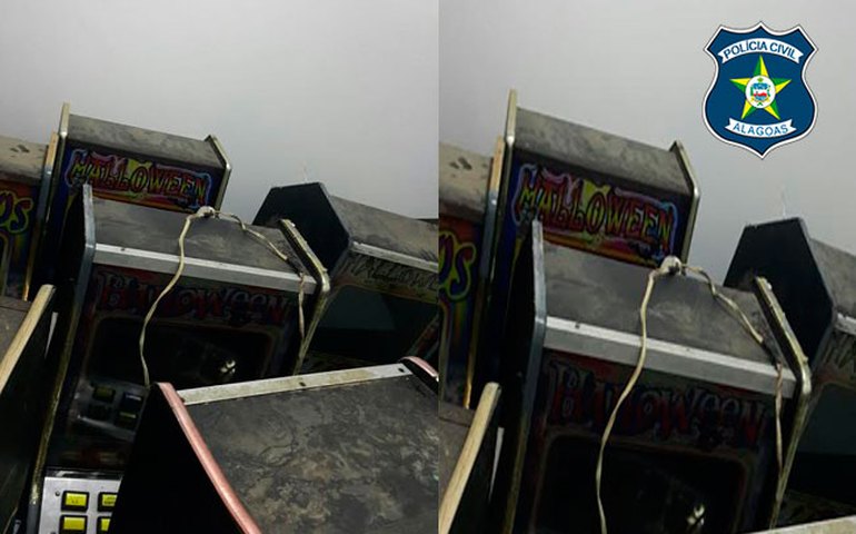 Polícia Civil fecha três casas de jogos de azar em Maceió