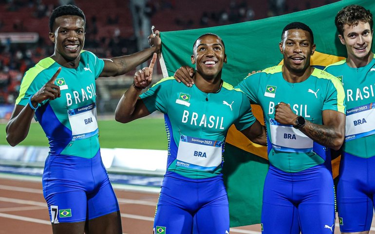 Jogos de Paris: Brasil conquista vaga no revezamento 4x400 masculino