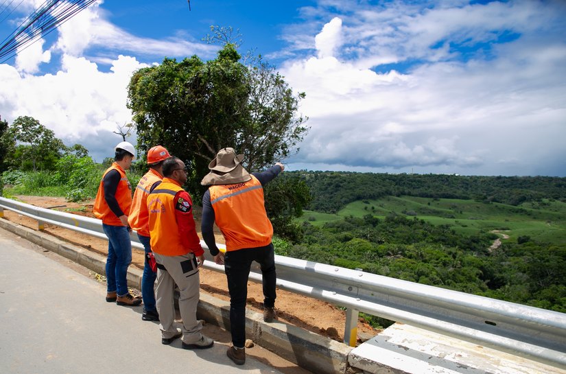Em cooperação técnica, Defesa Civil de Maceió realiza monitoramento de voçoroca em Rio Largo