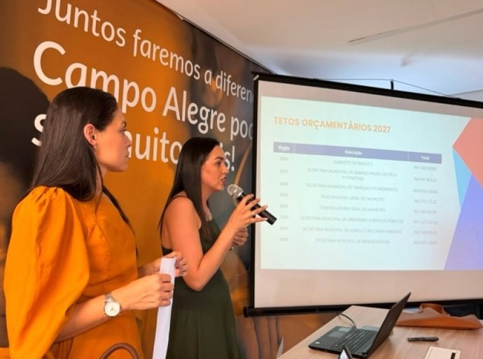 Secretários municipais e técnicos de Campo Alegre debatem sobre a LDO para 2027
