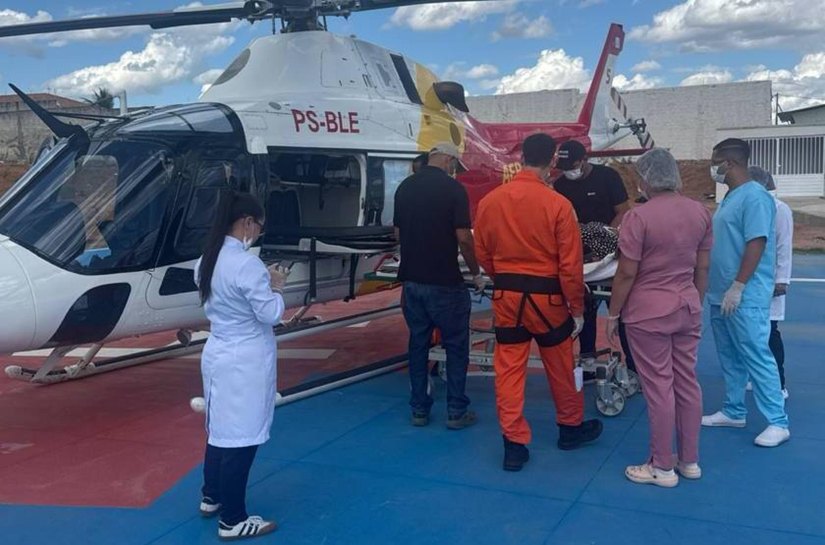 DEA faz o transporte do primeiro paciente regulado para o Hospital Regional de Palmeira dos Índios