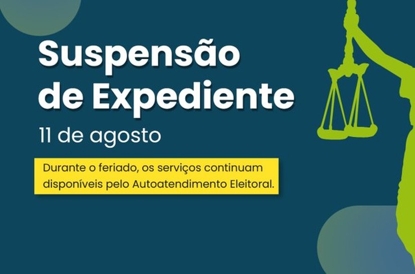 TRE/AL não terá atendimento presencial na terça-feira (11/8)