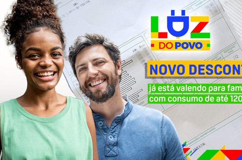 Novo desconto social na conta de luz já beneficia famílias de baixa renda em todo o Brasil