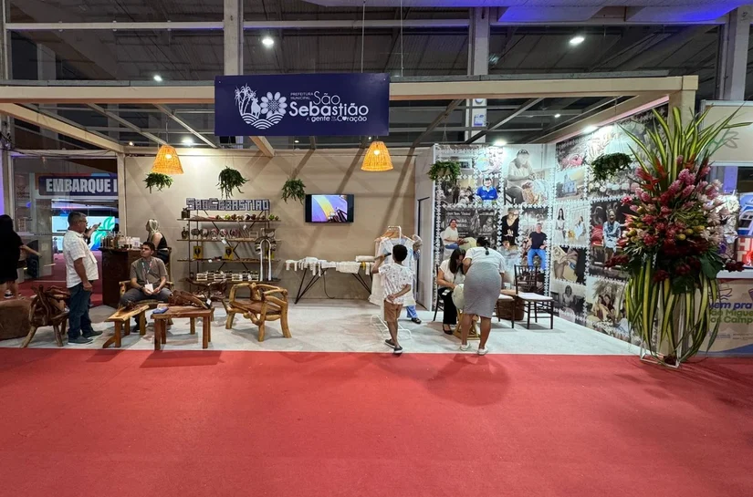 Estande de São Sebastião é destaque na Feira dos Municípios Alagoanos