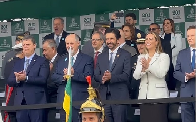 Desfile de 7 de Setembro em São Paulo promove gestão de Ricardo Nunes
