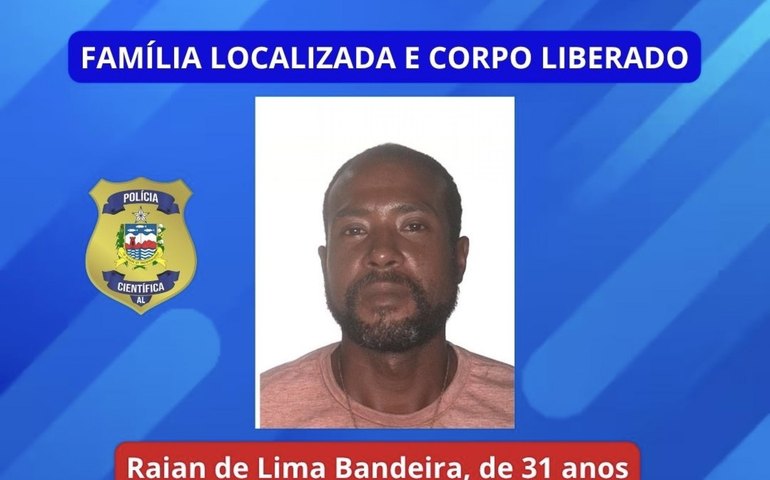 Após busca ativa, IML de Arapiraca localiza familiares de homem natural de Fernando de Noronha
