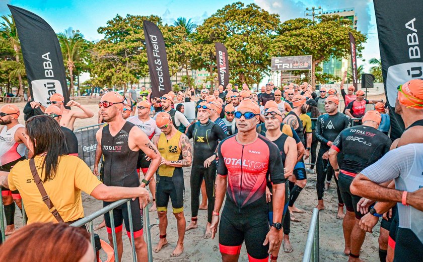 Maceió volta a ser palco de grande evento de triathlon na Pajuçara