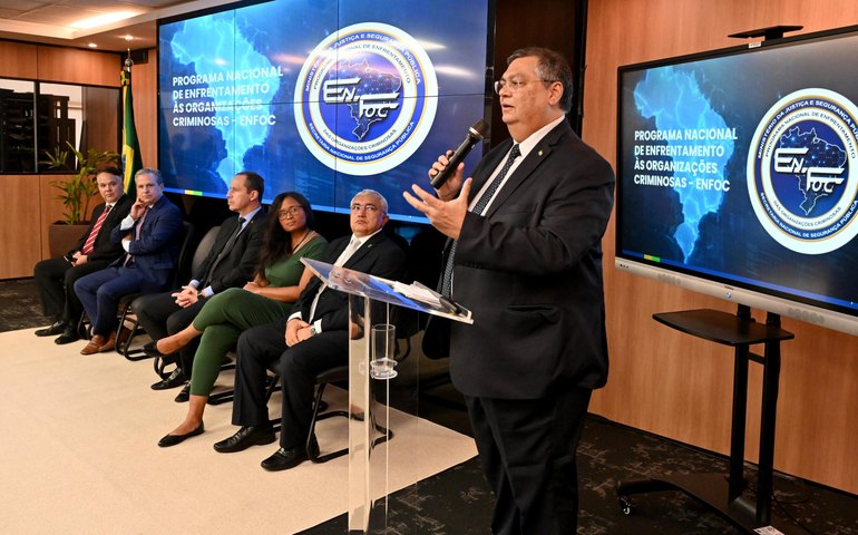 Secretário Flávio Saraiva participa de lançamento do plano nacional de enfrentamento às organizações criminosas
