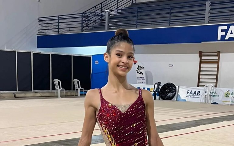 FAEC comemora convocação da alagoana Maria Fernanda para a Seleção Brasileira Juvenil de Ginástica Rítmica