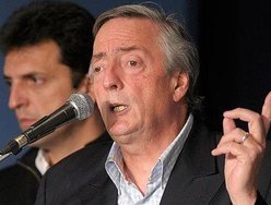 Néstor Kirchner, ex-presidente argentino entre 2003 e 2007