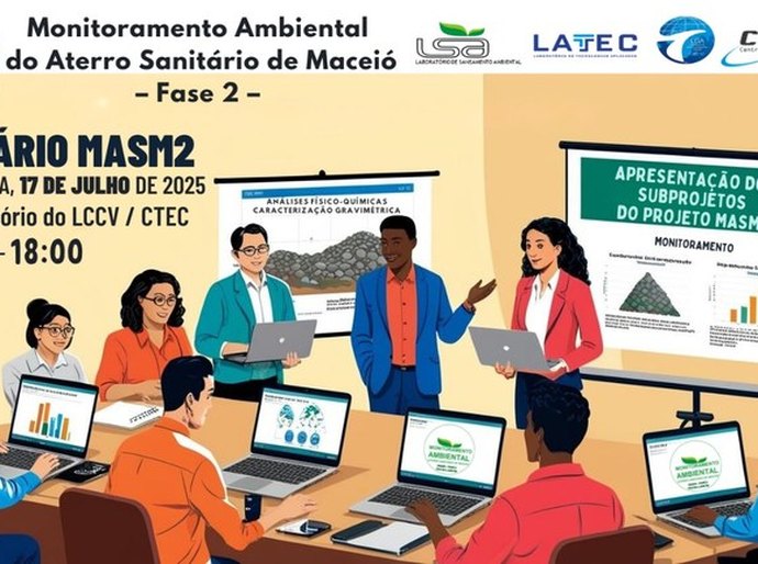 Ufal realiza seminário sobre monitoramento do aterro sanitário de Maceió