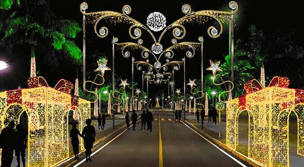 DECORAÇÃO NATAL PARQUE DA SEMENTEIRA