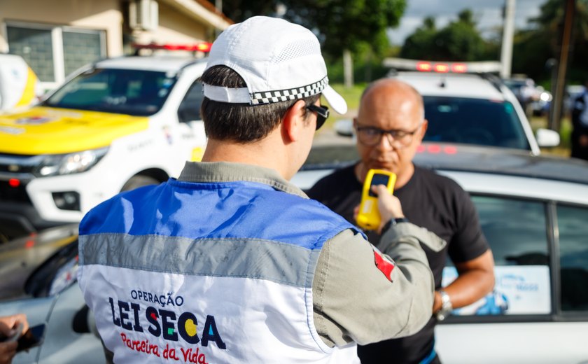 Detran diz que reforço na Lei Seca resultou em queda de 6,47% nos casos de alcoolemia