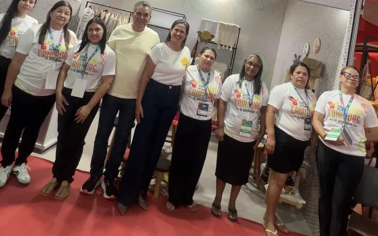 Feira dos Municípios Alagoanos: prefeito de Branquinha enaltece talento e criatividade dos artistas da terra