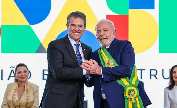 André de Paula e o presidente Lula