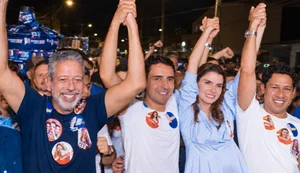Arthur Lira e Marina JHC estão empatados tecnicamente enquanto JHC lidera para o governo. - Foto: Assessoria