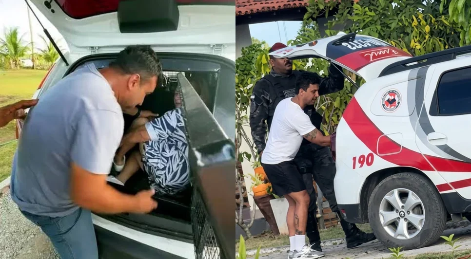 Policiais teriam cedido viatura para Carlinhos Maia gravar vídeo / Foto: Reprodução