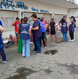 Abordagem Social intensifica busca ativa e acolhe pessoas em situação de rua