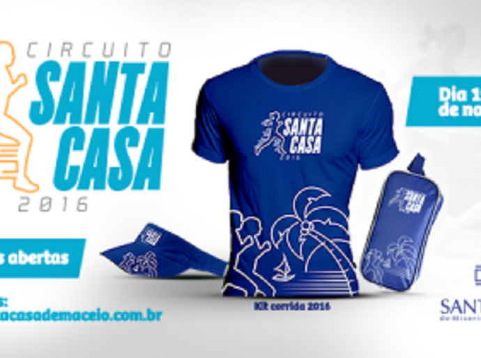 Abertas inscrições para a 2ª edição do Circuito Santa Casa de corrida de rua