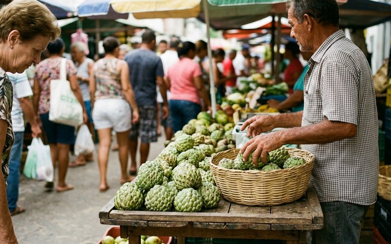 Você conhece os benefícios da pinha? Nutricionista explica por que a fruta merece entrar no seu cardápio