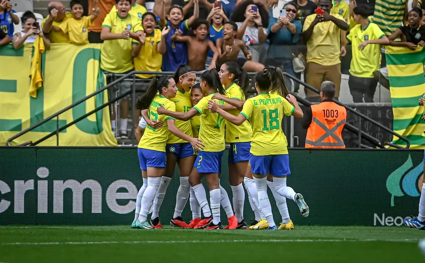 Brasil enfrenta Japão em jogo decisivo na Copa SheBelieves