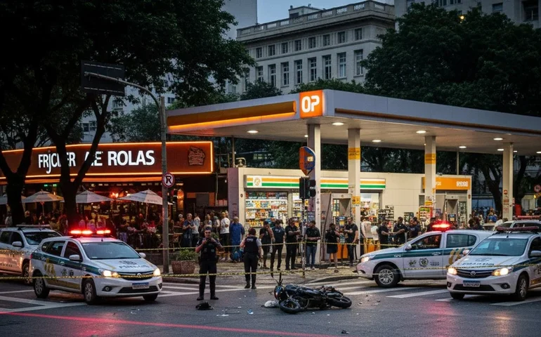 Suspeito baleado em tentativa de assalto em Botafogo morre no hospital; PM e pedestre também ficaram feridos