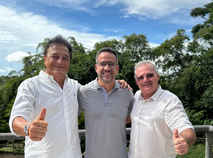 Deputado Galba Novaes prestigia inauguração de obras em Taquarana