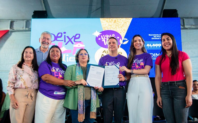 Ao lado da ministra Cida Gonçalves, Paulo Dantas amplia rede de proteção às mulheres em Alagoas
