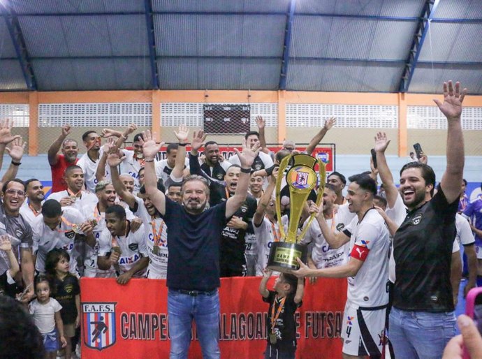 Esporte Clube Traipu goleia Fênix Clube e conquista tricampeonato do Alagoano de Futsal