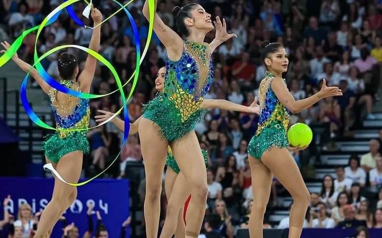 Alagoana Duda Arakaki faz história e lidera Seleção em conquista inédita no Mundial de Ginástica Rítmica