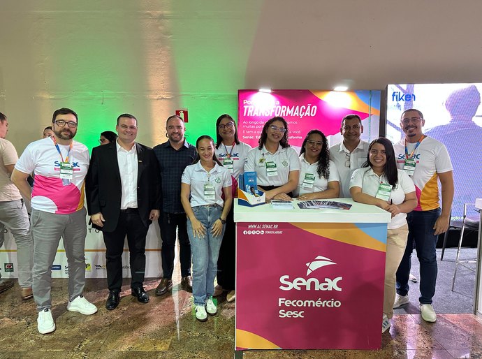 Parceria: Senac Alagoas marca presença na 12ª Semana do Conhecimento da Abrasel