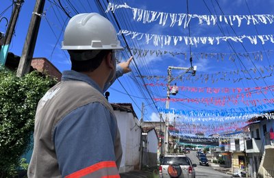 Equatorial orienta alagoanos sobre os riscos e perigos com a energia elétrica na temporada junina