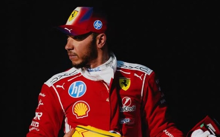 Hamilton celebra primeiro pódio pela Ferrari: 'Uma das corridas mais divertidas da carreira'