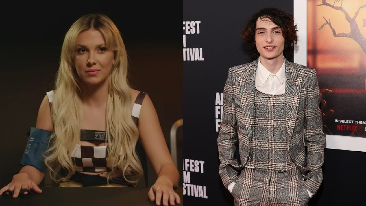 Millie Bobby Brown fala sobre beijos de Finn Wolfhard em Stranger Things