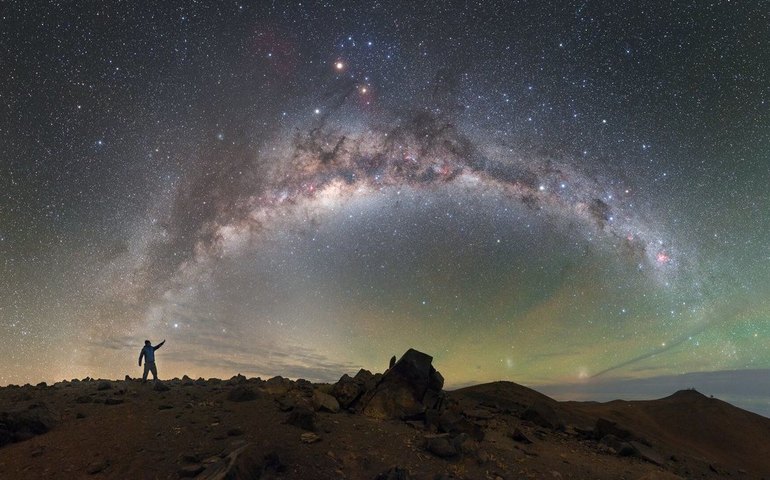 Astrônomos identificam limite do disco de formação estelar da Via Láctea