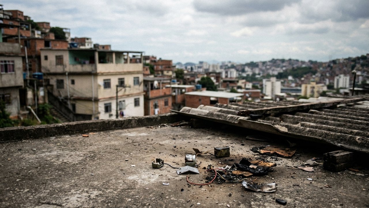 Guerra no céu: explosivos lançados por drones já feriram moradores em ataques no Rio